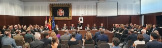 Imagen general de la sala de vistas donde se ha celebrado el acto